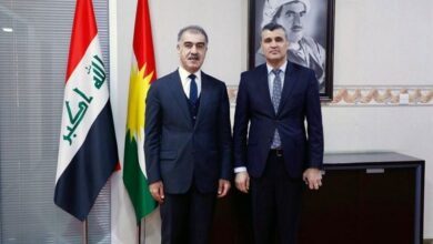 التأكيد على توسيع العلاقات بين إيران وإقليم كردستان العراق