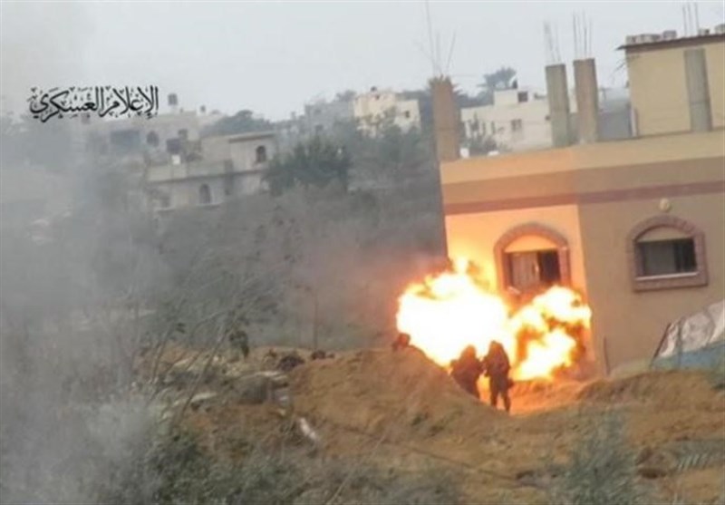 القسام عملية مشتركة ضد المشاة الإسرائيلية في غزة