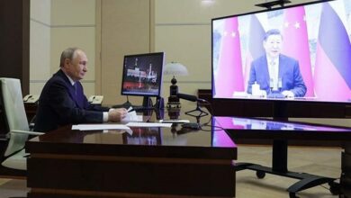 تأكيد بوتين على التعاون بين روسيا والصين في توفير الأمن العالمي