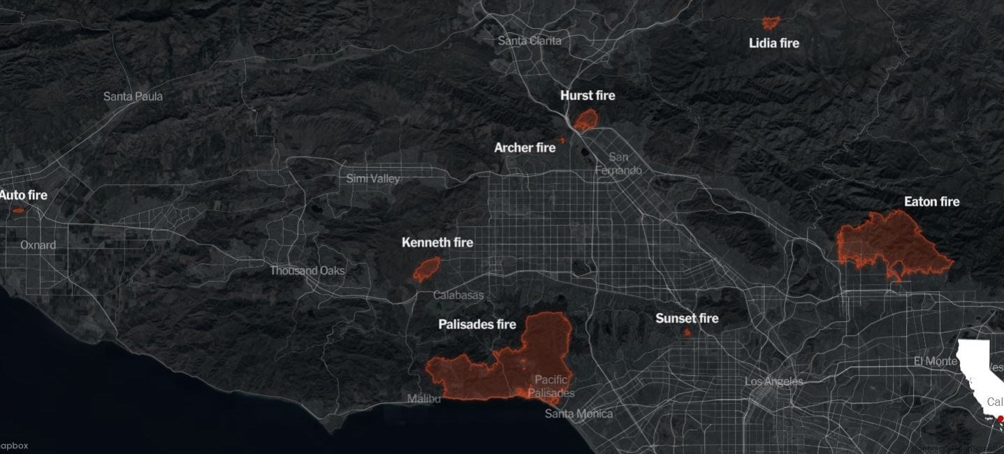 کشور آمریکا , دونالد ترامپ , آتشسوزی ,