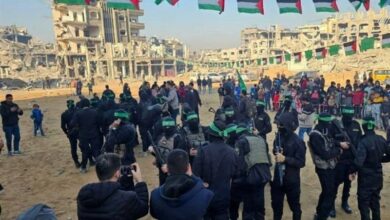 رسالة تسليم السجناء الصهيونيين من مناطق مختلفة من غزة إلى حماس رواه