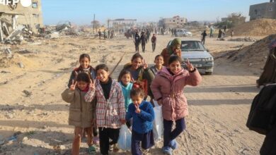 سكان غزة سعداء بالانتصار تحت النيران الإسرائيلية في انتهاك وقف إطلاق النار