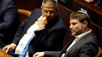 سموتريتش وبن جوير يتفقان على مشاريع قوانين الميزانية الإسرائيلية