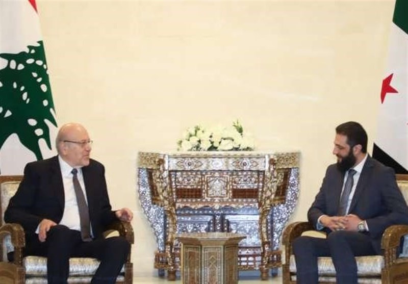 لقاء وحديث نجيب ميقاتي مع الجولاني في دمشق