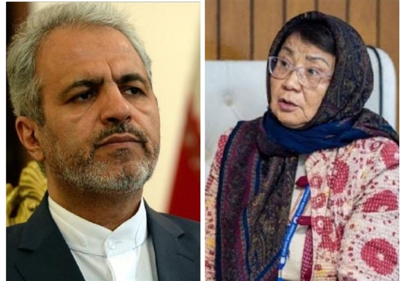 والتقى رئيس السفارة الإيرانية في كابول ممثل غوتيريش