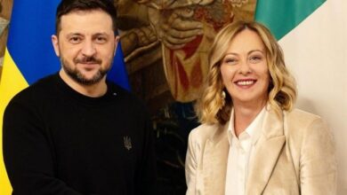 وعد مالوني بتقديم الدعم الهائل لزيلينسكي في الحرب