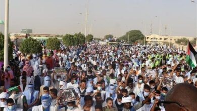 أدان شعب موريتاني خطة ترامب على غزة