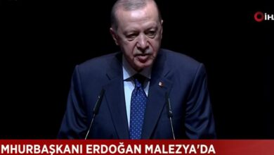 أردوغان: لا أحد يقترح أن ينفي الفلسطينيون على محمل الجد