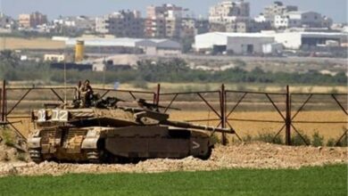 أسقطت دبابات النظام الإسرائيلي في جنوب رفه