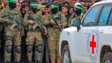 الإعلان عن الصهيونية التي أسرها الجسم إلى الصليب الأحمر