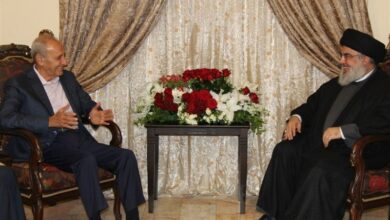 الشهيد نصر الله و Nabih Barry الأخوة/ الاجتماع الأول للشهادة