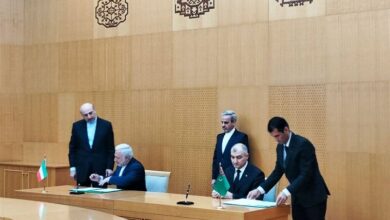 توقيع مذكرة التفاهم بين إيران وتركمانستان