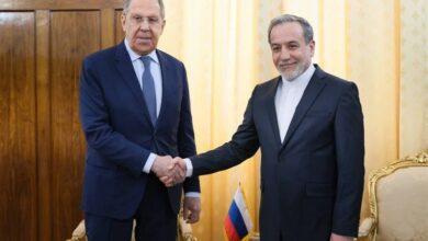 لقاء لافروف مع العراق في طهران