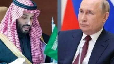 محادثة بوتين الهاتفية مع ولي العهد السعودي