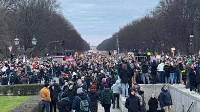 مظاهرات لعشرات الآلاف في برلين ضد اليمين المتطرف