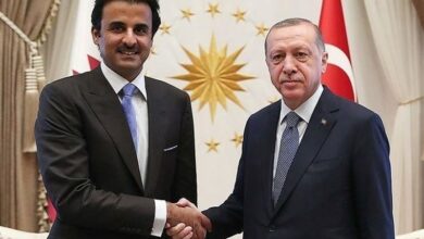 اتصال أردوغان مع أمير قطر ورئيس السلطة الفلسطينية