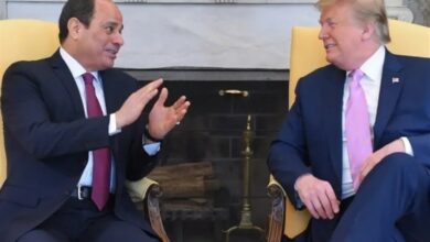 اجتماع الطوارئ في الدوري العربي ؛ ترتيب al -sisi للقاء ترامب