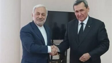 اجتماع نائب وزير الخارجية العراقي مع تركمانستان