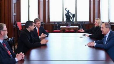 الدعم الروسي لاقتراح الولايات المتحدة للمفاوضات الثلاثية النووية