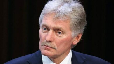 الكرملين: يجب حل البرنامج النووي الإيراني من خلال الدبلوماسي