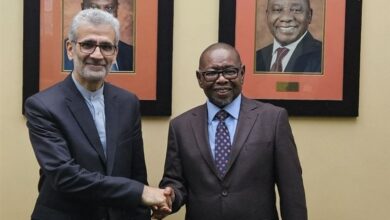 المشاورات الإيرانية وجنوب إفريقيا حول التعاون العلمي والتكنولوجي