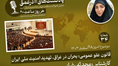 بودكاست | أزمة في العراق ، تهديد الأمن القومي الإيراني