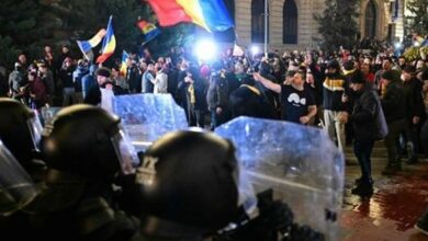 تجمعات في رومانيا للاحتجاج على إلغاء الأهلية للمرشح الروسي