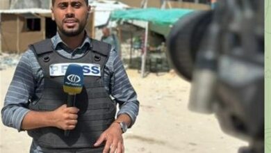 زيادة إحصائيات شهداء صحفي غزة إلى 208