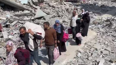 غزة وقف إطلاق النار | استمرار الهجمات الصهيونية على خان يونز