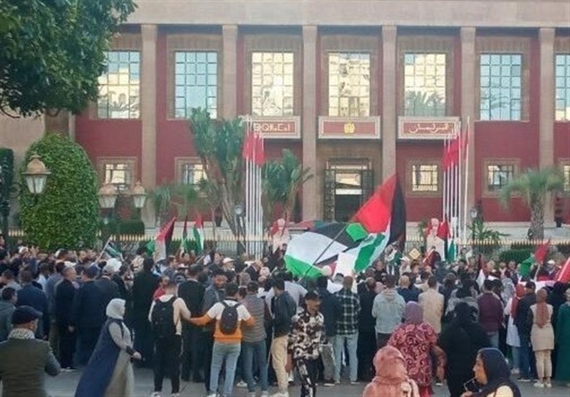 ماجهريب معادي الصهيون أمام البرلمان