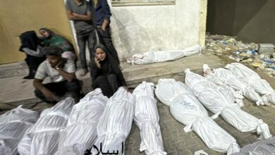 محاولة إسرائيل لتدمير آثار الجرائم عن طريق تفكك شهداء غزة