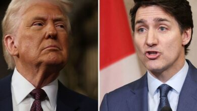 مكالمة هاتفية ترامب وترودو بعد توترات التعريفة الجمركية