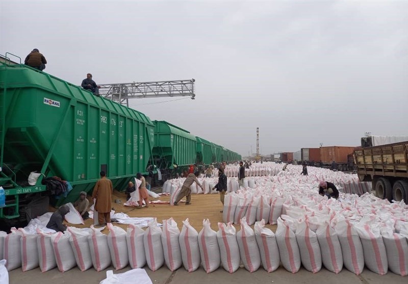 نقل 85000 طن من البضائع عبر السكك الحديدية الأفغانية في غضون أسبوع