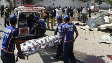 هجوم انتحاري في باكستان ؛ قتل 5 أشخاص وجرحوا