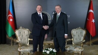 أردوغان في اجتماع علييف: أذربيجان هي بنية سلام في القوقاز