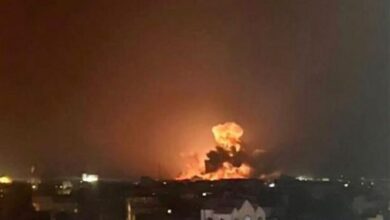 إعادة -هجوم الولايات المتحدة شمال سانا العاصمة اليمن