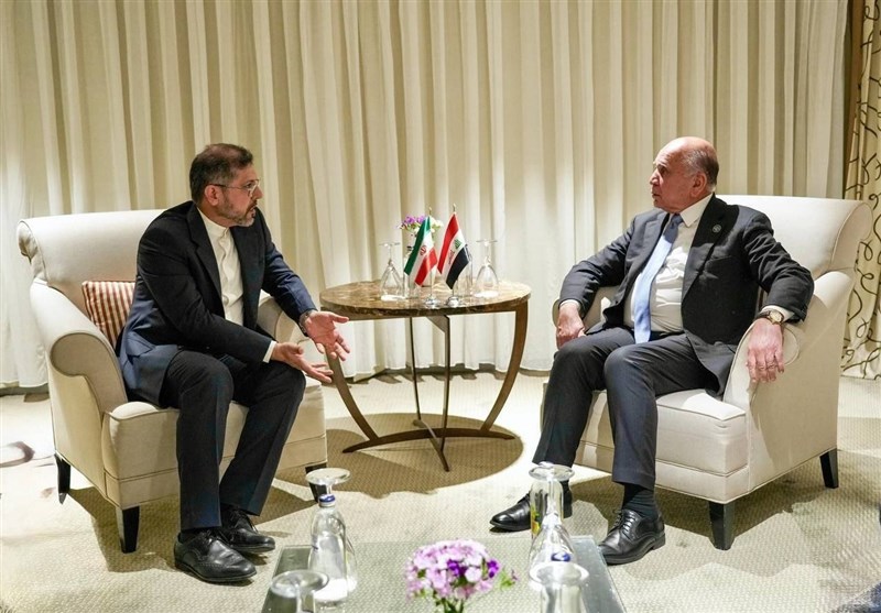 اجتماع النائب العراقي مع وزير الخارجية العراقي