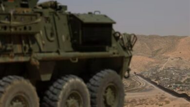 الأراضي الفيدرالية في الولايات المتحدة إلى الجيش لمواجهة المهاجرين