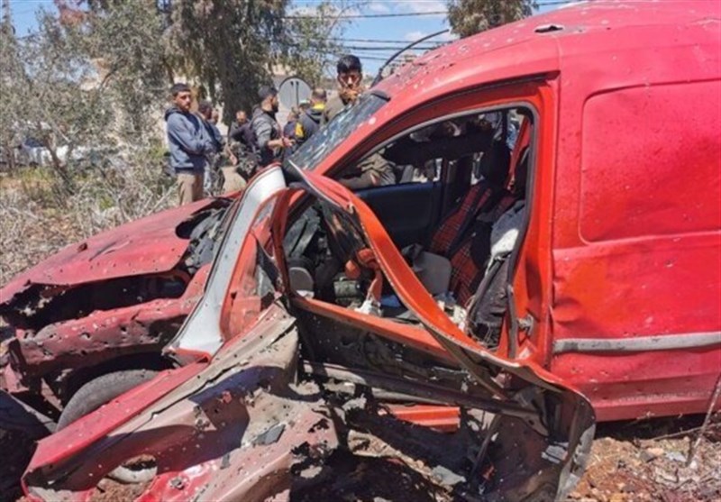 الشهداء وجرح أربعة أشخاص في هجوم بدون طيار إسرائيلي على جنوب لبنان