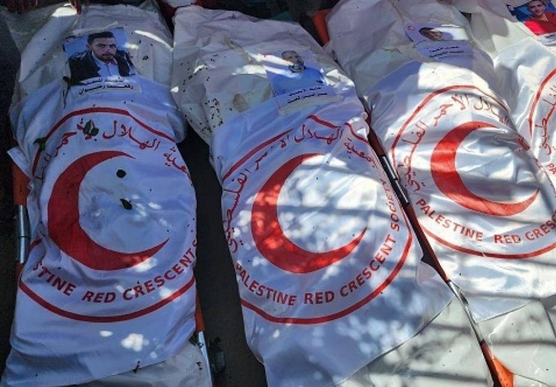 الكشف عن الجريمة الصهيونية في إعدام رجال الإنقاذ المتعمدين في رفه