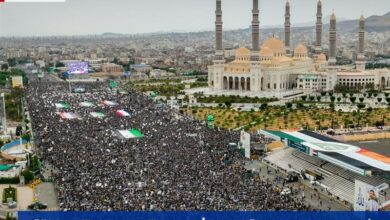 بيان مظاهرة الشعب اليمني: لن نترك غزة وحدها أبدًا