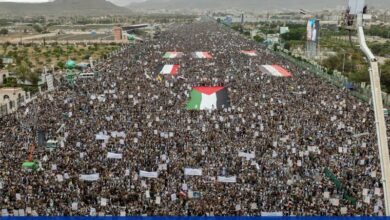 بيان من مظاهرات الملايين من الشعب اليمني وإعادة التأكيد على دعم غزة