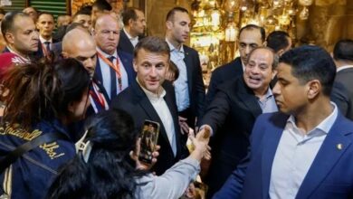 تصريحات ماكرون ضد حماس/سسي: نحن نعارض الهجرة الفلسطينية