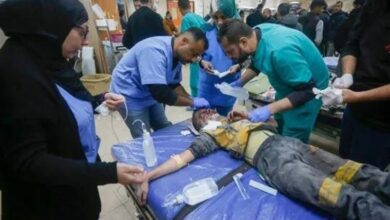 غزة ، الجحيم على الأرض ؛ المنبه ينتهي جميع المعدات الطبية