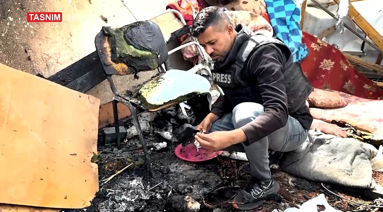 نوار غزه , خبرنگار , فلسطین , رژیم صهیونیستی (اسرائیل) ,