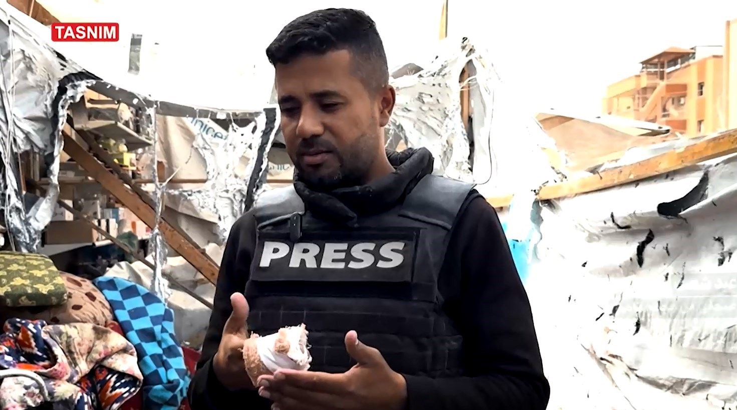 نوار غزه , خبرنگار , فلسطین , رژیم صهیونیستی (اسرائیل) ,