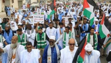 مظاهرة معادية للصهيونية في المغرب وموريتانيا