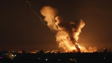 مهاجمة طائرات الهليكوبتر الجيش الصهيوني جنوب لبنان