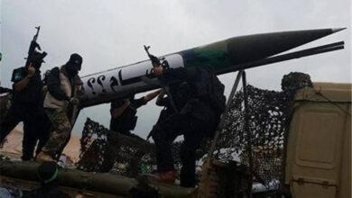 هجوم الصواريخ QASSAM على المدن الصهيونية المجاورة لغزة