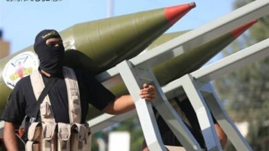 هجوم صاروخ مقاومة فلسطيني على مركز قيادة ومراقبة الجيش الإسرائيلي